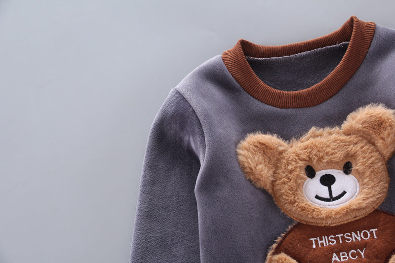 Velvet Bear 3 Piece Suit