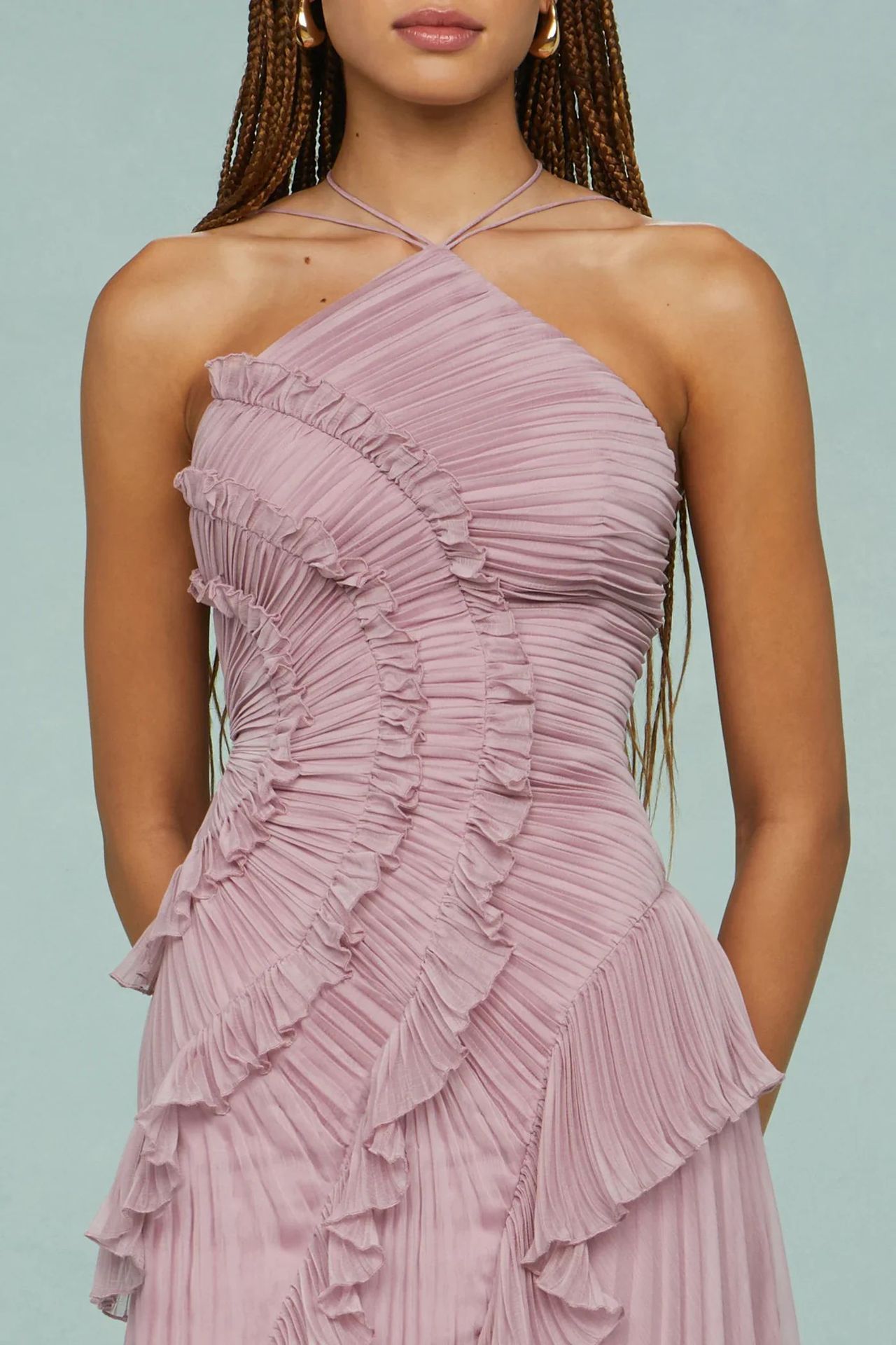 Daniela Whispering Lilac Gown