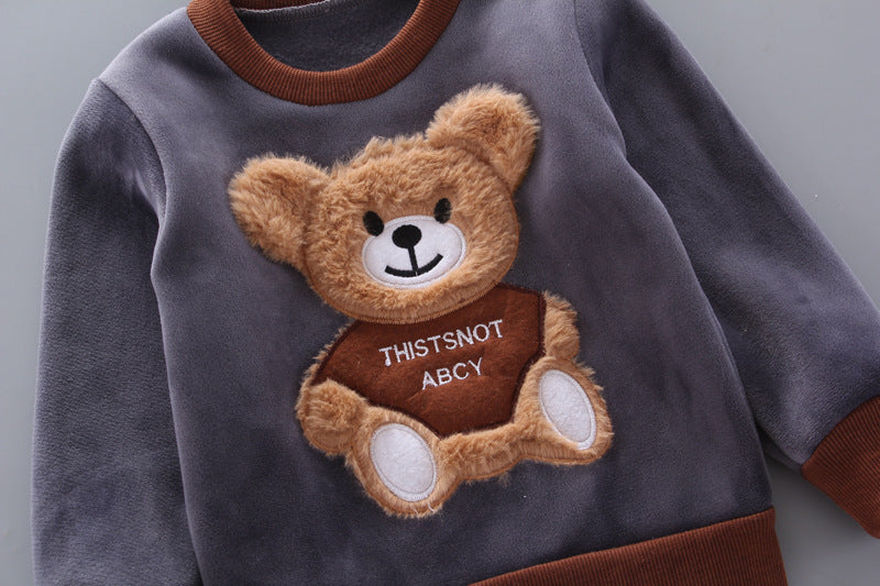 Velvet Bear 3 Piece Suit